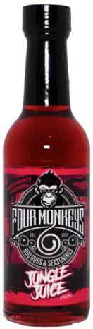 Four Monkeys Jungle Juice - Pomegranate Habanero Glaze Four Monkeys