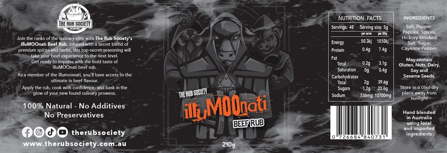 The Rub Society - illuMOOnati Beef Rub