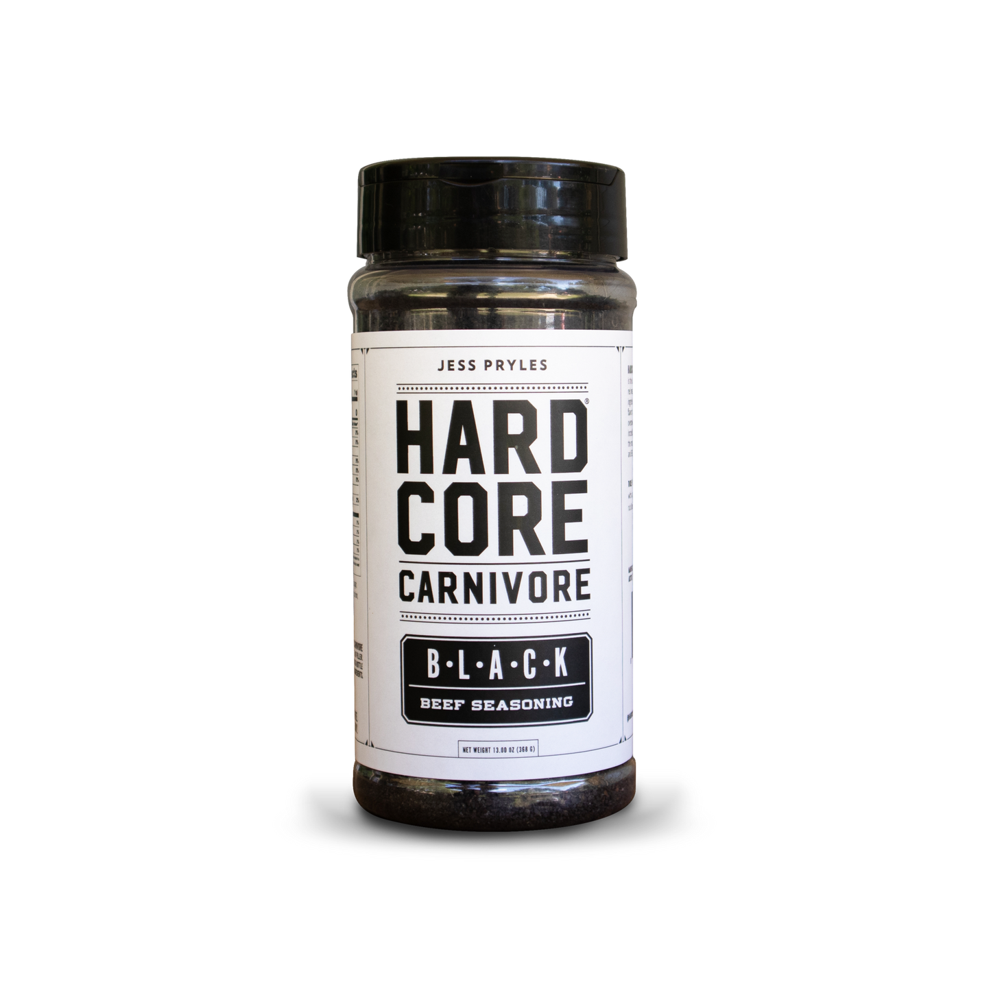 Hardcore Carnivore Black Shaker