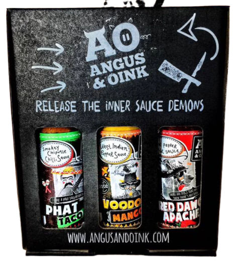 Angus & Oink - Hot Sauce Gift Box