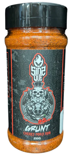 Sins Q 'Grunt' Cherry Pork Rub