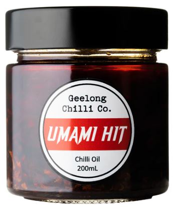 Geelong Chilli Co - Umami Hit Chilli Oil Geelong Chilli Co