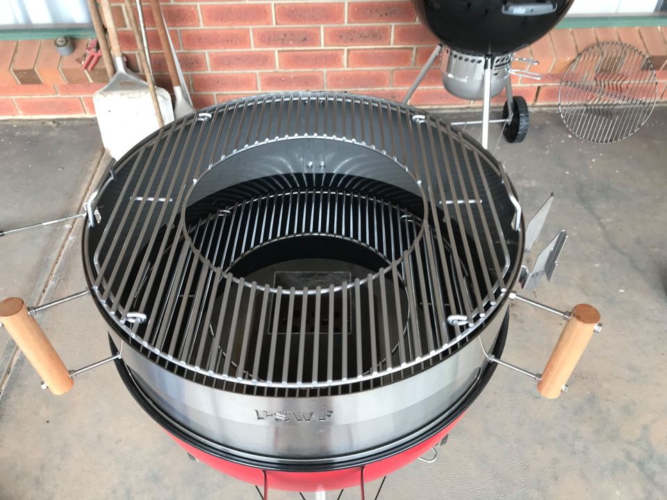 Pizza/Rotisserie Riser for the 57cm Kettle