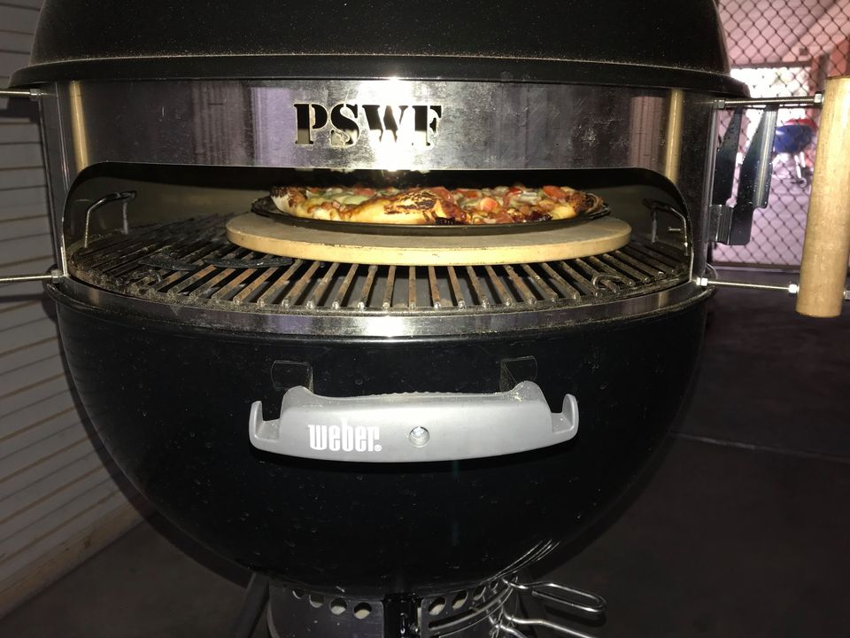Pizza/Rotisserie Riser for the 57cm Kettle