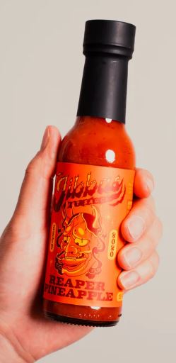 Reaper Pineapple Hot Sauce Jibbas Hot Sauce