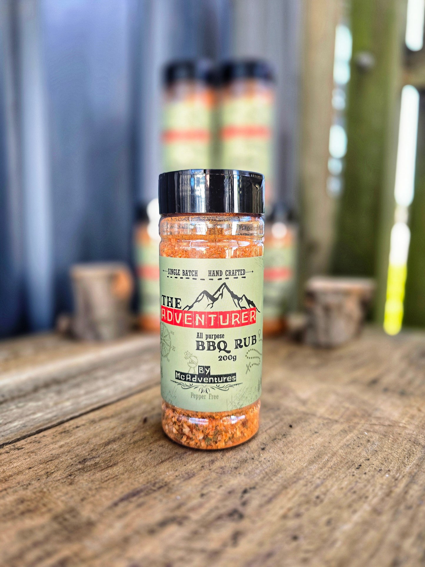 The Adventurer BBQ Rub – 200g McAdventures