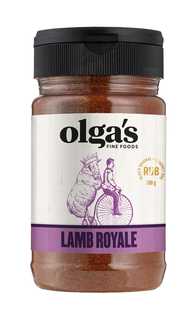 OLGA’S LAMB ROYALE